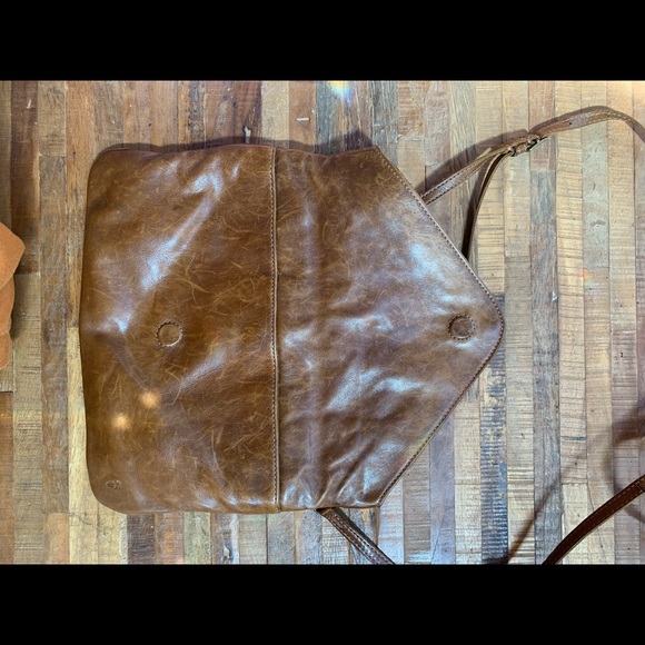 Frye Studded Leather Crossbody Bag with Middle Large Pocket - Picture 4 of 4